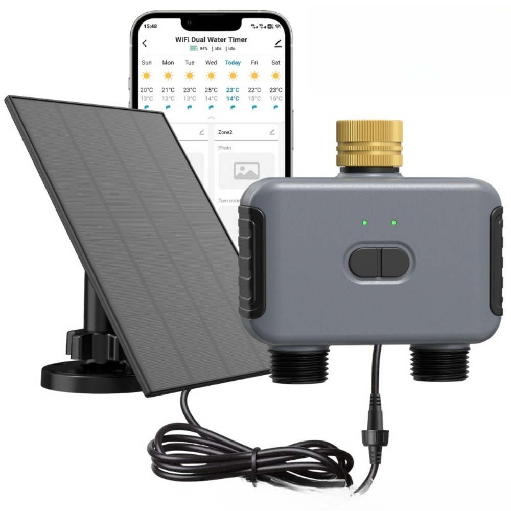 Timer Dual Outlet - WiFi 듀얼 콘센트 스마트 워터 타이머