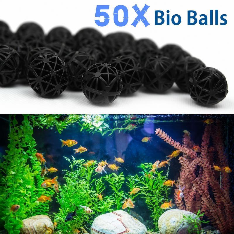 50개 16mm 수족관 바이오 필터 볼 어항 연못 여과 - Aquael Filter Fzn 리뷰 및 가격