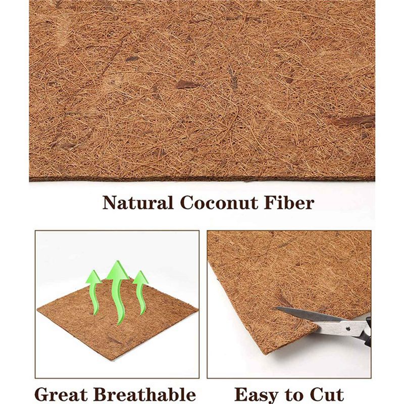 ABGG-2X 천연 코코넛 섬유 매트, 파충류용 카펫, - Substrate Coconut Fiber 리뷰 및 가격