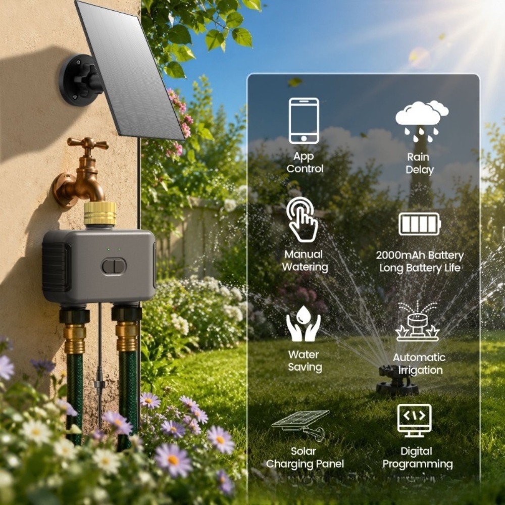 WiFi 듀얼 콘센트 스마트 워터 타이머 앱 원격 자동 - Timer Dual Outlet 리뷰 및 가격